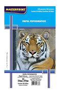 Papel Foto 230g A4 100 Folhas Brilhante Masterprint Premium Branco