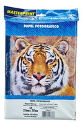 50 Folhas Masterprint 230g A4 Glossy Papel Fotografico Branco