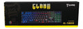 Teclado Gamer Clanm Shadow Valley Abnt2 Led Rainbow Anti-ghosting Usb Preto Português Brasil