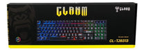Teclado Gamer Clanm Shadow Valley Abnt2 Led Rainbow Anti-ghosting Usb Preto Português Brasil