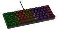 Teclado Mecânico Gamer 60% Clanm Night Walker V2 Rgb Switch Red Abnt2 Preto Português Brasil