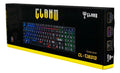 Teclado Gamer Clanm Shadow Valley Abnt2 Led Rainbow Anti-ghosting Usb Preto Português Brasil
