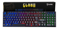 Teclado Gamer Clanm Shadow Valley Abnt2 Led Rainbow Anti-ghosting Usb Preto Português Brasil