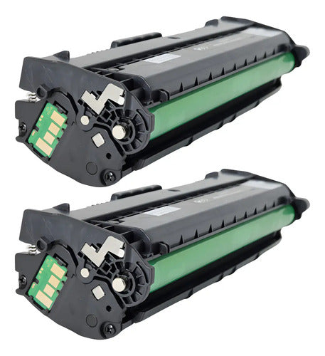Kit 2x Toner Compatível Com Hp W1105 Com Chip 105a 107a 107w 135a 135w Laserjet Tinta Preto Uni