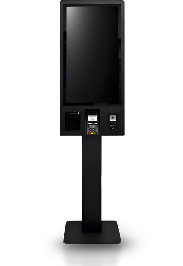 Totem de autoatendimento Stand 5 premium 32 polegadas de piso ISD