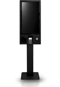 Totem de autoatendimento Stand 5 premium 32 polegadas de piso ISD
