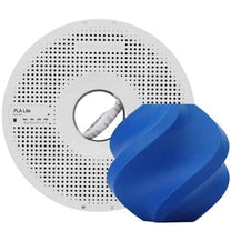 Filamento PLA Lite Azul 1kg Bambu Lab com Carretel Reutilizável