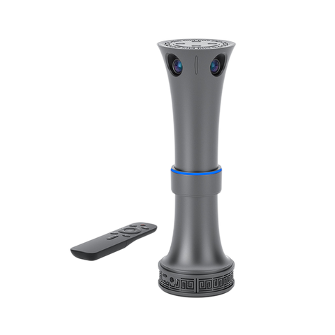 Câmera Panorama Tower 360 — Videoconferência Panorâmica 360°